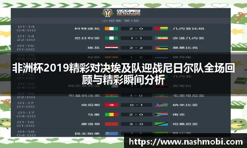 非洲杯2019精彩对决埃及队迎战尼日尔队全场回顾与精彩瞬间分析